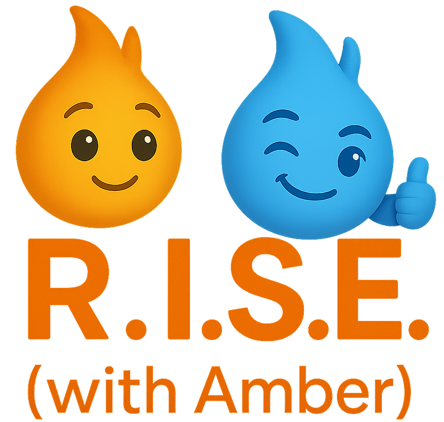 R.I.S.E. Logo - AI Emotional Resilience Assistant